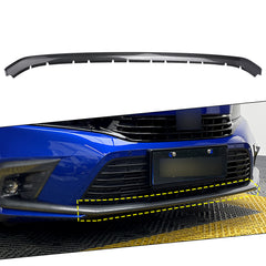 Carbon Fiber Pattern Front Bumper Lip Cover Trim For Honda Civic 11th Gen 2022