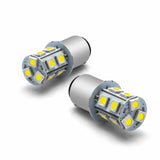 2x Ultra White 1157 BAY15D 5050 SMD LED Bulbs For Tail Brake Light Replacement