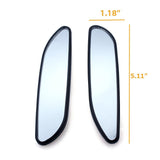 Blind Spot Mirror, 2 Pcs 5" Adjustable Stick On Auxiliary Rear-view Blind Spot Wide Angle Auto Mirrors For Car Truck SUVs Motorcycle