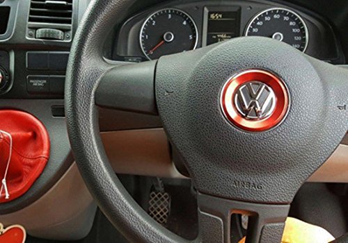 Auto Lenkrad Zentrum Emblem Dekoration Ring Für Volkswagen Golf 6