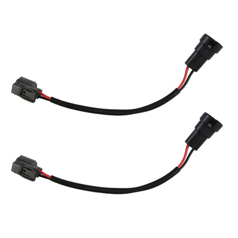 2x 9005/9006 Adapters For Acura Honda Mitsubishi Mazda OEM HID Ballast Power Cord Wires