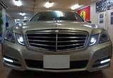 HID Matching Xenon White LED Parking Position Light Assembly For 2010-13 Mercedes W212 E-Class E350 E550 E63 AMG Pre-LCI