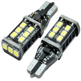 (2) Error Free White High Power T15 LED Bulbs For Back up Reverse Lights 912 921 T10