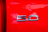 Side Badge Sticker 3D Logo 5.0 Liter Chrome Finish Fender Emblem For Newer Ford Mustang Cars 2015 2016