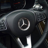 1x Steering Wheel Center Decoration Cover Trim For 2015+ Mercedes C E CLA GLA GLC GLE Class