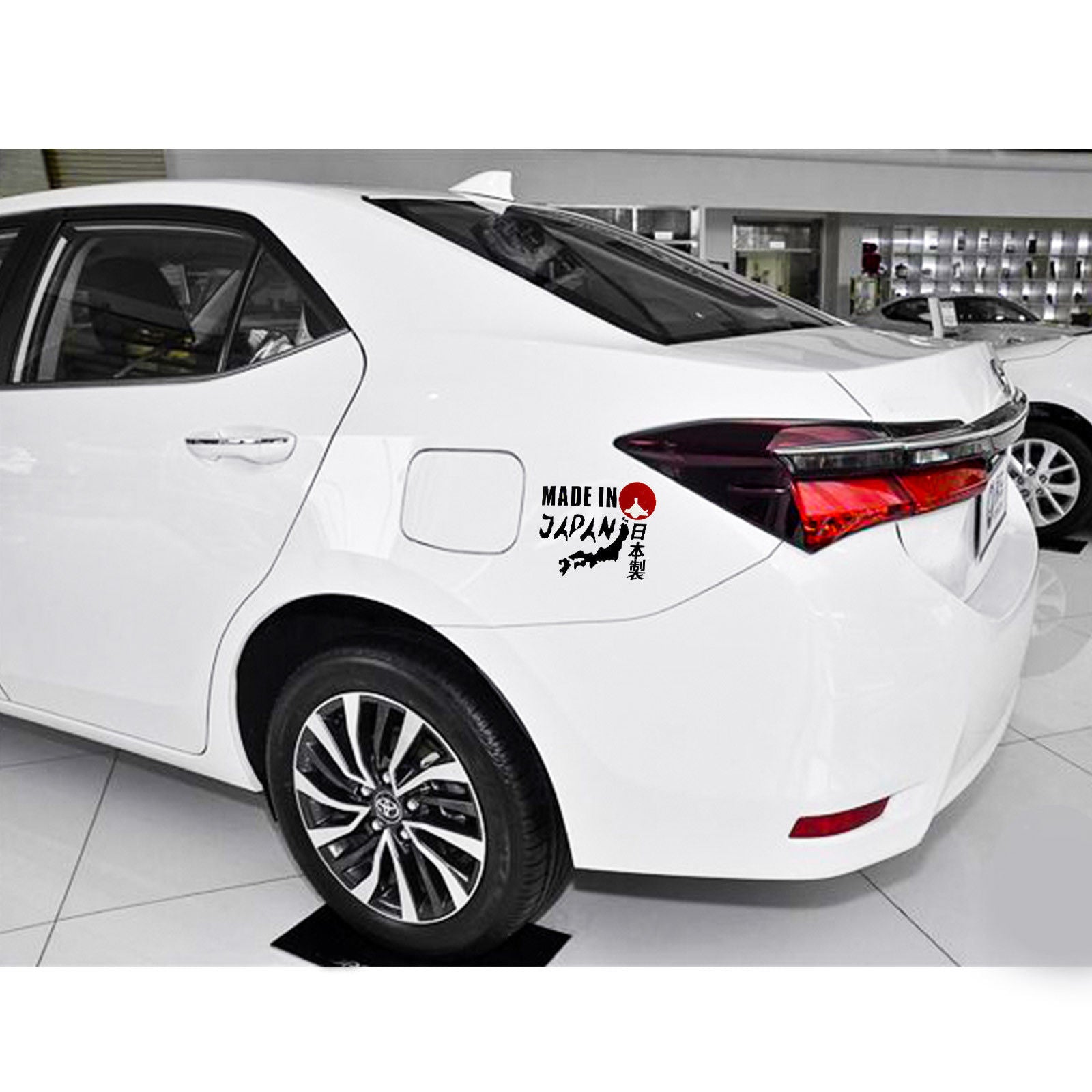 1p Sticker 1P Japan Made Rising Sun Kanji Decal JDM Japanese Vinyl Sticker | Xotic ...
