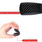Carbon Fiber Pattern TPU Remote Key Fob Cover Case Fit for Honda Civic CR-V HR-V Accord