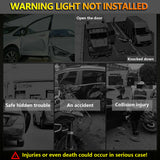 Interior Car Door LED Opening Welcome Strip Lights 2pcs Used for Lighting Decoration Warning Anti Rear-end Collision