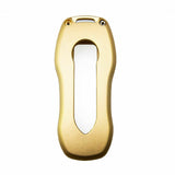 Gold Aluminum Metal Smart Key Cover FOB For Porsche Panamera Cayenne G2 2017-up