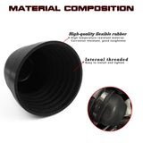 70mm-100mm Housing Dust Seal Cap Rubber Dustcover for Aftermarket Headlamp Xenon Light LED Retrofit