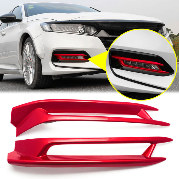 ABS Front Fog Light Lamp Cover Molding Trim fit for compatible with