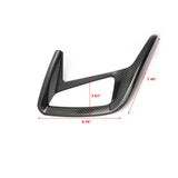 ABS Carbon Fiber Rear Fog Light Frame Cover Moulding Trim for Ford Focus 2019