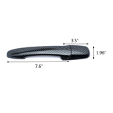 Carbon Fiber Style Car Door Handle Cover Trim Protector for Ford Mustang Edge Fusion 2005-2014