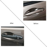 New Carbon Fiber Style Side Door Handle Cover Guard Trim for Honda Fit 2014-2019