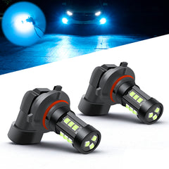 12-SMD 8000K Ice Blue 9005 LED High Beam Daytime Running Light Bulbs Replacement