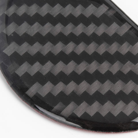 Real Carbon Fiber Inner AC Air Vent Panel Cover Decal For Ford Mustang 2015-up