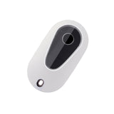 White TPU w/Leather Texture Full Protect Remote Key Fob For Mercedes S-Class 2020+