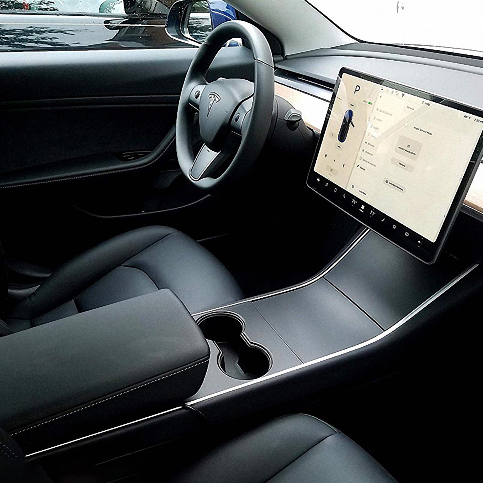 Center Console Panel Protection Film For Tesla Model 3 2024