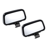 Bestgle 2 Pcs Adjustable Automotive Blind Spot Mirror Frameless Round