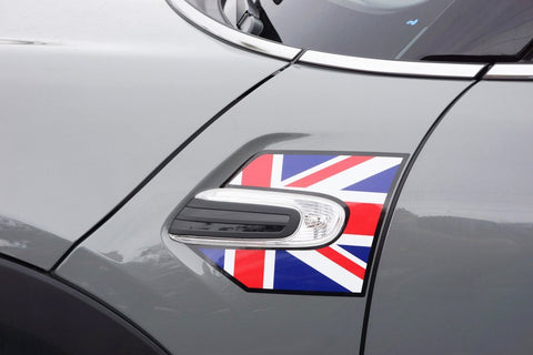 Fender Side Scuttles Stickers Decal For Mini Cooper S F56 2014+,F55 2015+ [UK Union]
