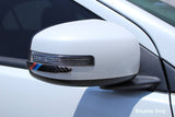 1 Set Carbon Fiber Rear view Mirror Protector Anti-scratch Trim Sticker Perftec Fit BMW