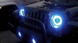 H4-To-H13 Jeep Wrangler JK Anti-Flicker Decoders For Any 7" Round LED Headlight