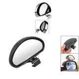 Blind Spot Mirror, 2 Pcs Convex Clip On Half Oval Rear View Conter Blind Spot Angle Auxiliary Mirrors For Car Truck SUVs Motorcycle