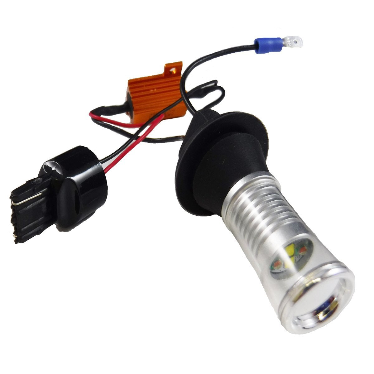 No Hyper Flash 7440 Switchback LED Bulbs For Front Turn Signal Lights ...