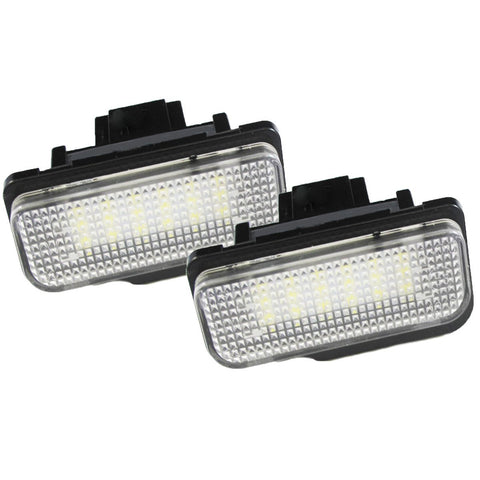 2x Error Free Canbus LED License Plate Lights Mercedes W211 W219