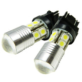 2PCS Xenon White 30W CREE LED DRL Daytime Running Light Bulbs 3156 3157 3757 4114 4157