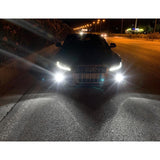 Xotic Tech 2x H16 5202 3000LM Fog Light 6000K White High Power 15-SMD LED Driving Bulbs DRL