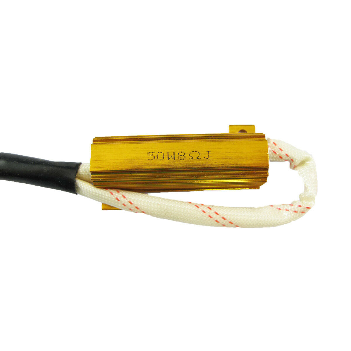  Xotic Tech 2pcs H15 LED Fog Light Bulbs Load Resistor  Anti-Flicker Error Free Wiring Adapter Decorders Plug and Play : Automotive