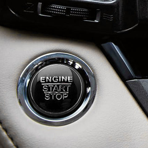 Blue / Black / Red Keyless Engine Push Start Stop Button Cap Trim for Toyota Camry Tacoma Corolla Prius Avalon Yaris