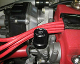 Solenoid Valve Protective Engine Aluminum Cover Cap For Honda B-series D-series H-series Accord Civic for Acura B17A1 B18C1 C5 VTEC Engines - Black
