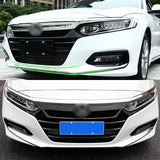 3pcs Chrome Front Bumper Lower Lip Cover Trim Guard for Honda Accord 2018-2019