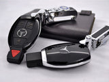 Mercedes Benz Remote Smart Key FOB Glossy Black Cover Case Skin Shell Cap