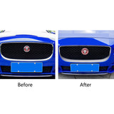 Blue/ Gold/ Red Aluminum Surrounding Decoration Ring for Jaguar F-Pace XE XF XFR XFR-S XJ XJR XJR-S Front Grille Feline Emblem