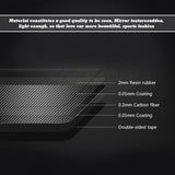 Carbon Fiber Door Handle + Door Edge Guard Cover Trim For Tesla Model 3 2017-2024 & Model Y 2020-up