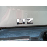 1pcs for Chevrolet Chrome LTZ Letter Emblem Badge for Car Door Front Hood Rear Trunk Tailgate Side Fender, Luggage Laptop Badge Sticker
