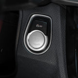 Silver Start Stop Button AC Climate Switch Ring Cover For BMW 1 2 3 4 Series