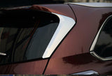 for Toyota Highlander 2015-2019 Stainless Steel Car Rear Window Spoiler Pillar Cover Trunk Wing Side Beveled Window Trim