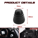 70mm-100mm Housing Dust Seal Cap Rubber Dustcover for Aftermarket Headlamp Xenon Light LED Retrofit