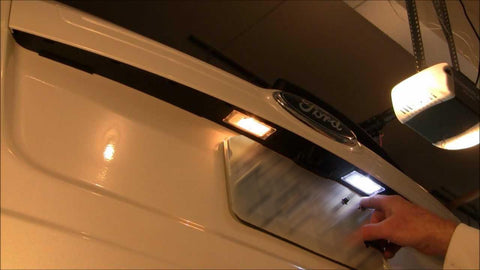 Xotic Tech 2pcs Error Free White LED License Plate Lights Lamps for Ford Explorer Escape Fusion MKC Fiesta
