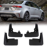 For Toyota Corolla E210 2020-up Front & Rear Mud Flaps Splash Guards Mudguard