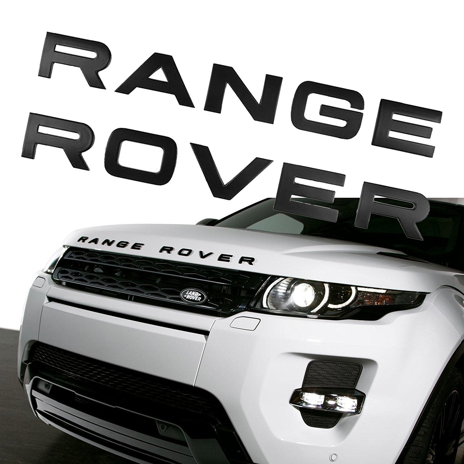 Glossy Black / Matte Black / Matte Silver / Glossy Silver RANGE ROVER ...