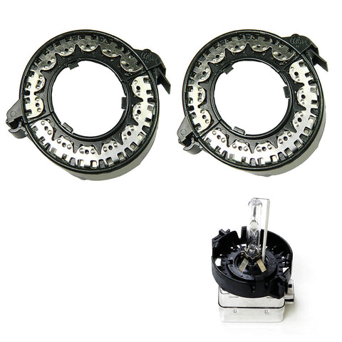 D1S D3S HID Bulbs Holders Clip Rings Retainers BMW Mercedes Cadillac, etc