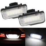 2x Error Free Canbus LED License Plate Lights Mercedes W211 W219