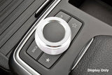 1x JDM Car Stereo Tuner Control Knob Audio Volume Control Decor Ring Cover For Mercedes A B C E S CLA GLA GLK ML GL Class