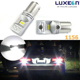 2pcs 100W Luxeon LED Bright White 1156 BAY15S LED Rear Turn Signal Lights, Backup Reverse Light Bulbs