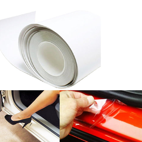 Clear Universal Door Sill Guard Paint Protection Film Vinyl Sheet